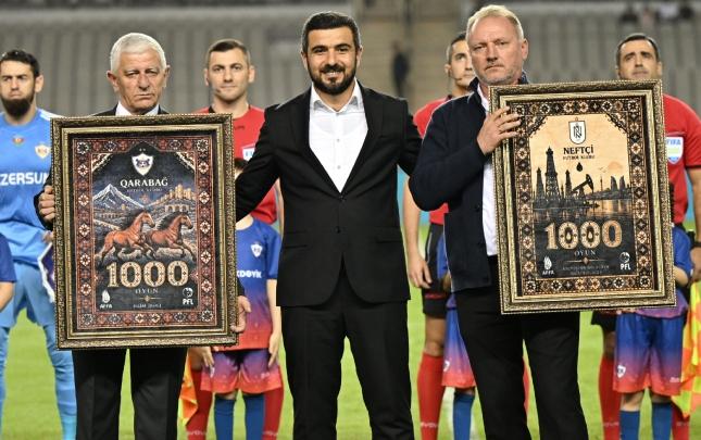“Qarabağ” və “Neftçi”yə xüsusi hədiyyə təqdim olundu