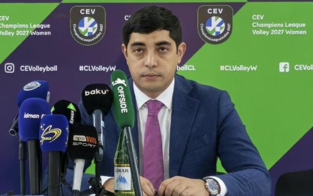 “Turan” voleybol klubunun prezidenti ÇL-dəki ilk qələbə haqda nə dedi?