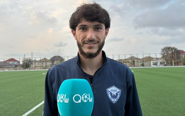 "Şahdağ-Qusar"ın futbolçusu: “Hədəfimiz çempionluqdur”