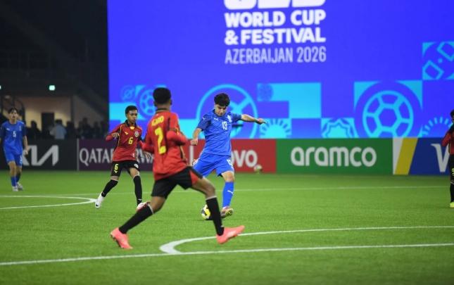 Azərbaycan millisi mundiala böyükhesablı qələbə ilə başladı