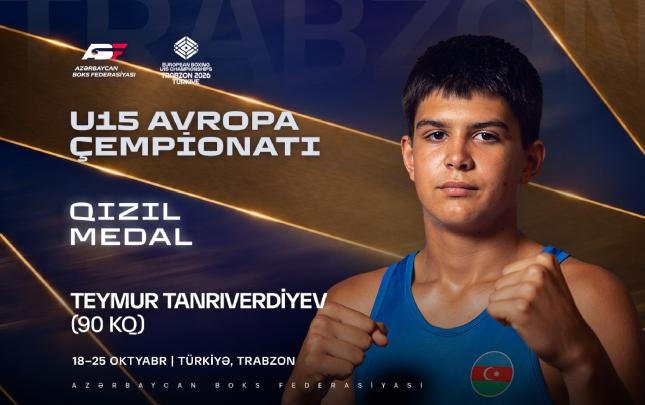 Azərbaycan boksçusu Avropa çempionu oldu