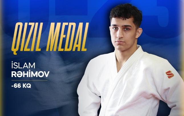 Azərbaycan cüdoçusu Avropa çempionu oldu