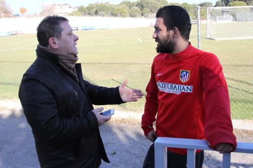 Arda Turan “Bakı”nın məşqində (FOTOLAR)