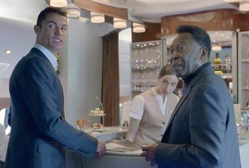 “Türk hava yolları”na cavab: Pele və Ronaldo eyni reklamda (VİDEO)