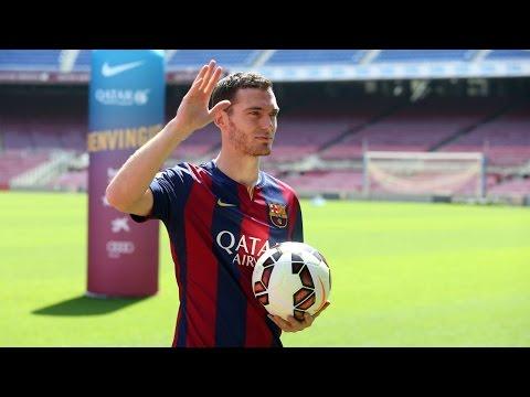"Barselona" yeni transferini təqdim etdi (VİDEO)
