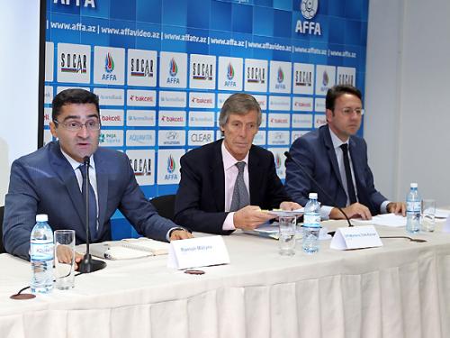 İdman Arbitraj Məhkəməsinin hakimləri Bakıda