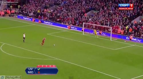 "Liverpul"un oyununda 30 penalti zərbəsi (VİDEO)