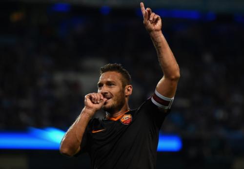Totti Çempionlar Liqasının tarixinə düşdü