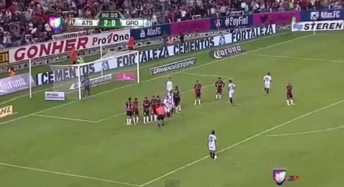 Ronaldinyodan bu dəfə cərimə zərbəsindən fərqləndi (VİDEO)