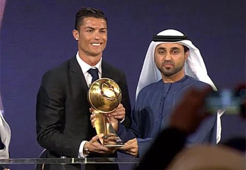 Ronaldo yenə ilin ən yaxşı futbolçusu oldu