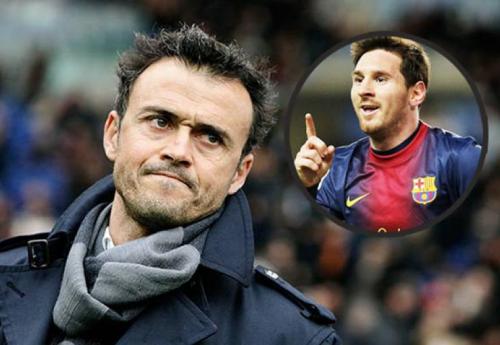 Messi Luis Enrikeni söyüb – qalmaqalın təfərrüatı