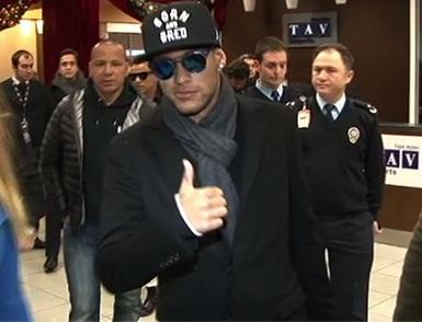 Neymar İstanbulda (FOTO)