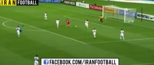 İranlı futbolçudan gözəl qol (VİDEO)