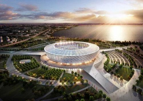 Bakı Olimpiya Stadionunun son görüntüləri (VİDEO)