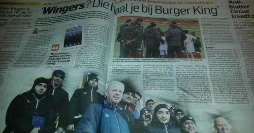 Hollandiya mətbuatı "Qarabağ"dan yazdı