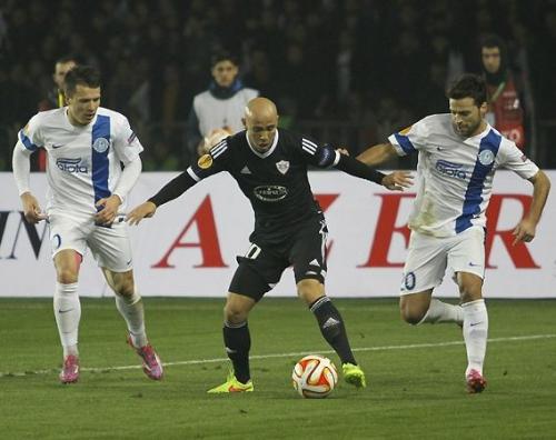 "Qarabağ" Syominin komandası ilə bərabərə qaldı