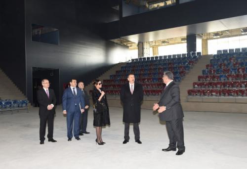 Prezident Bakı İdman Sarayında (FOTOLAR)