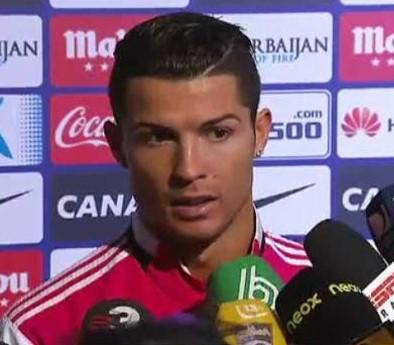 Ronaldo qadın jurnalisti təhqir etdi 