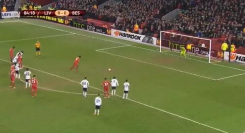"Liverpul" - "Beşiktaş" (VİDEO)