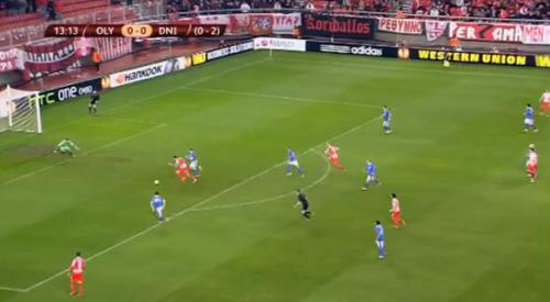 "Olimpiakos" - "Dnepr" (VİDEO)