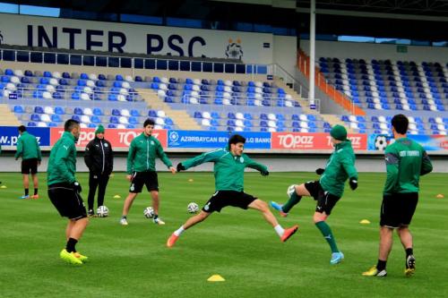 "Xəzər Lənkəran" "İnter Arena"da (FOTOLAR)