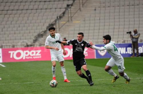 Qarabağ" - "Xəzər Lənkəran" matçından fotolar