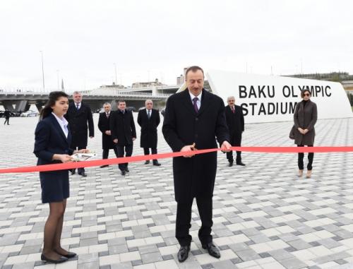 Bakı Olimpiya Stadionunun açılışı oldu