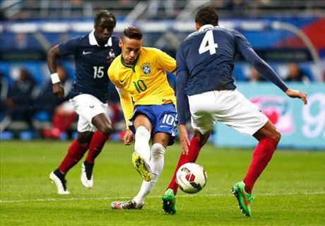 Fransa Braziliyaya uduzdu, İran qalib gəldi