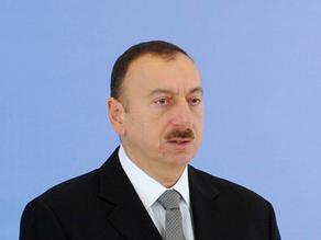 Prezident Bakı Su İdmanı Sarayının açılışında