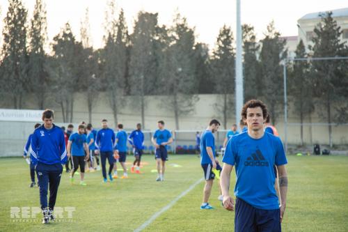 "Qarabağ"ın yeni bazasında çempionluq məşqi (FOTOLAR)