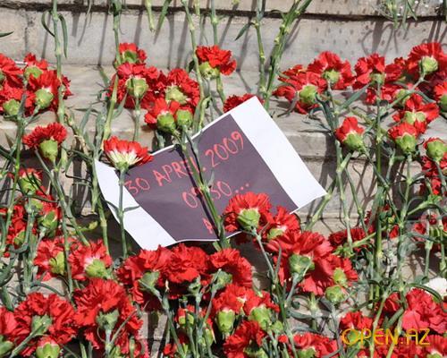 "Neftçi" terror qurbanlarını yad etdi