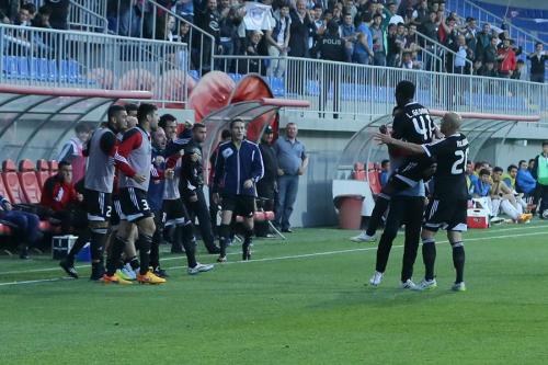 "Qarabağ"ın çempion olduğu oyun (FOTOLAR)