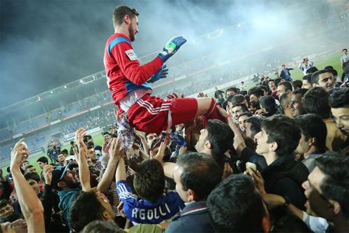 "Qarabağ"ın çempionluq sevinci (FOTOLAR)