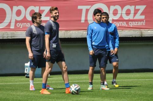 "İnter" "Qarabağ"la oyuna hazırlaşır (FOTOLAR)
