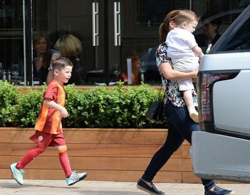 Runinin oğlu "Qalatasaray" formasında (FOTOLAR)