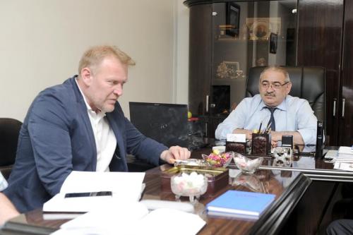 Prosineçki Ramin Musayevlə görüşdü (FOTOLAR) 