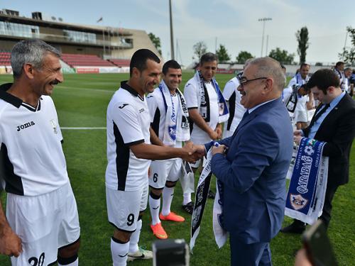 Veteranlar: "Neftçi" - "Qarabağ" (FOTOLAR)