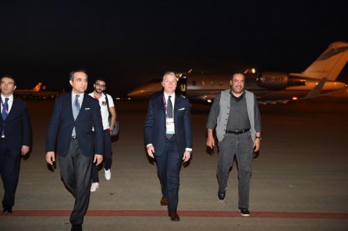Milli Olimpiya Komitələri Assosiasiyasının prezidenti Bakıda