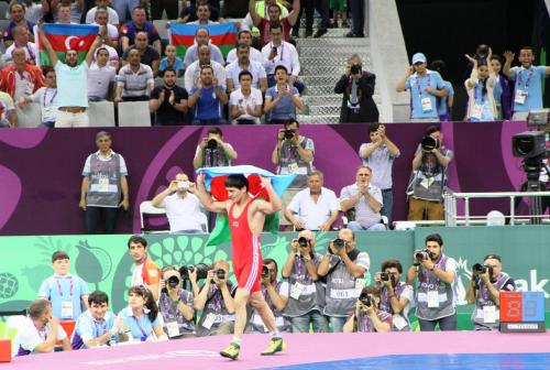 Güləşçilərimizdən üç medal: qızıl, gümüş, bürünc