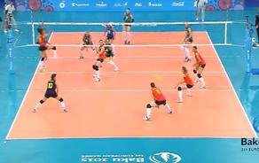 Voleybolçularımız Avropa Oyunlarına qələbə ilə başladı