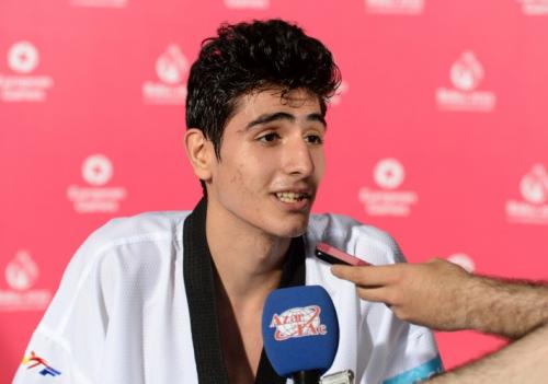 "Azarkeşlərin fəal dəstəyi ilə finala çıxmaq istəyirəm"