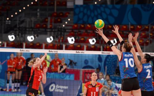 "Bakı-2015": Voleybolçularımızdan ardıcıl dördüncü qələbə