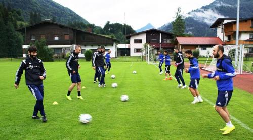 "Qarabağ"ın Avstriyada növbəti məşqindən şəkillər