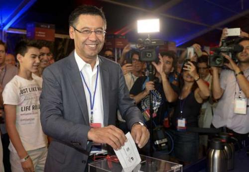 Bartomeu yenidən "Barselona"nın prezidenti seçildi