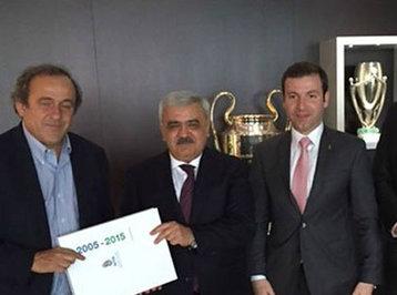 Platini Rövnəq Abdullayevdən dəstək istədi