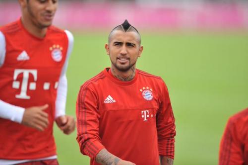 Vidal "Bavariya"da ilk məşqə çıxdı (FOTOLAR)
