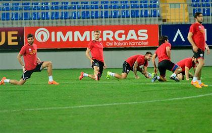 "Qəbələ" "Panatinaikos"la oyuna Bakıda hazırlaşır