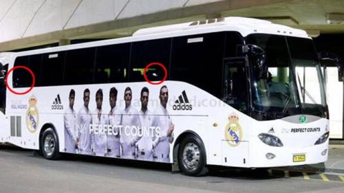 "Real"ın avtobusu hücuma məruz qaldı (FOTO)