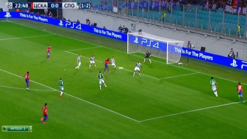 CSKA - "Sportinq" matçında 4 qol (VİDEO)