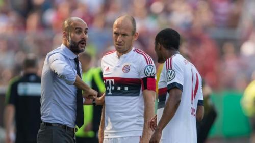Robben komanda yoldaşını tənqid etdi